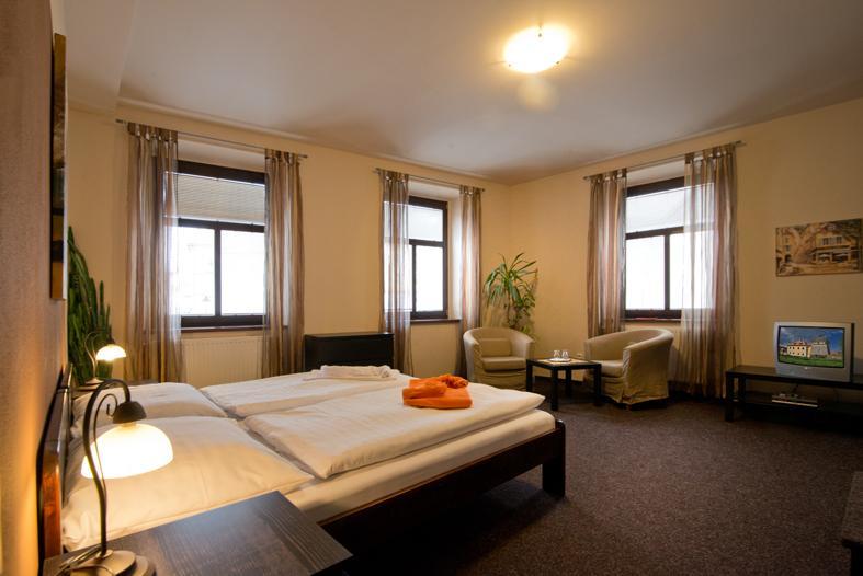 Hotel U Zlateho Byka 피세크 외부 사진