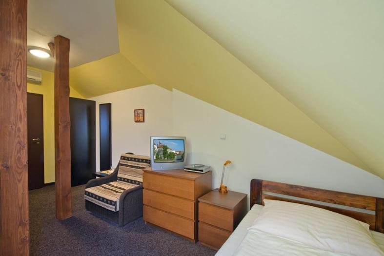Hotel U Zlateho Byka 피세크 객실 사진