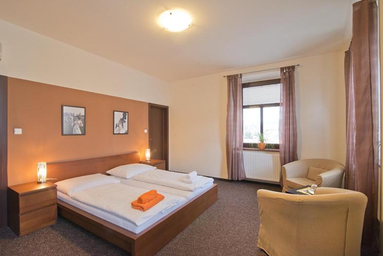 Hotel U Zlateho Byka 피세크 객실 사진