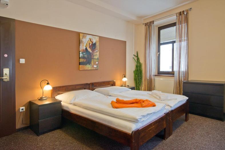 Hotel U Zlateho Byka 피세크 객실 사진