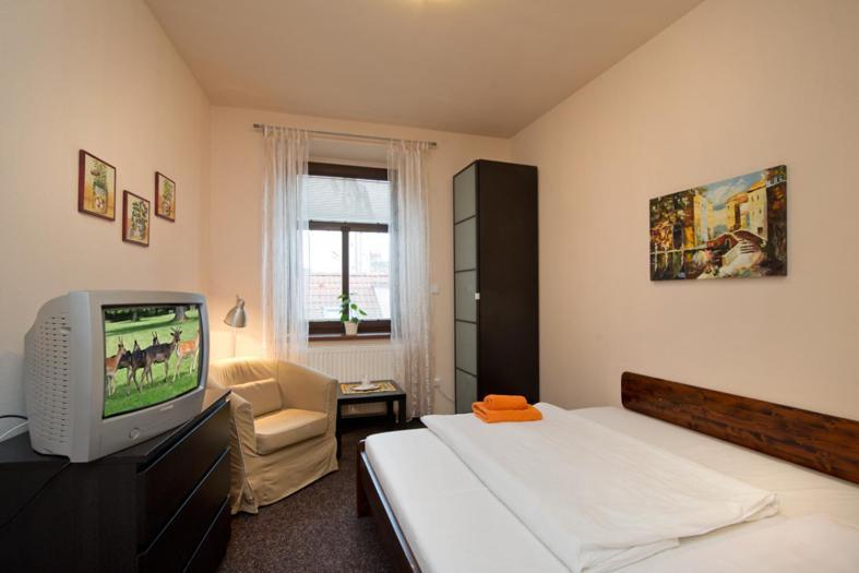 Hotel U Zlateho Byka 피세크 객실 사진