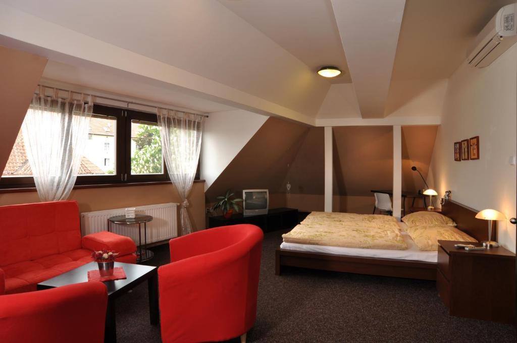 Hotel U Zlateho Byka 피세크 외부 사진
